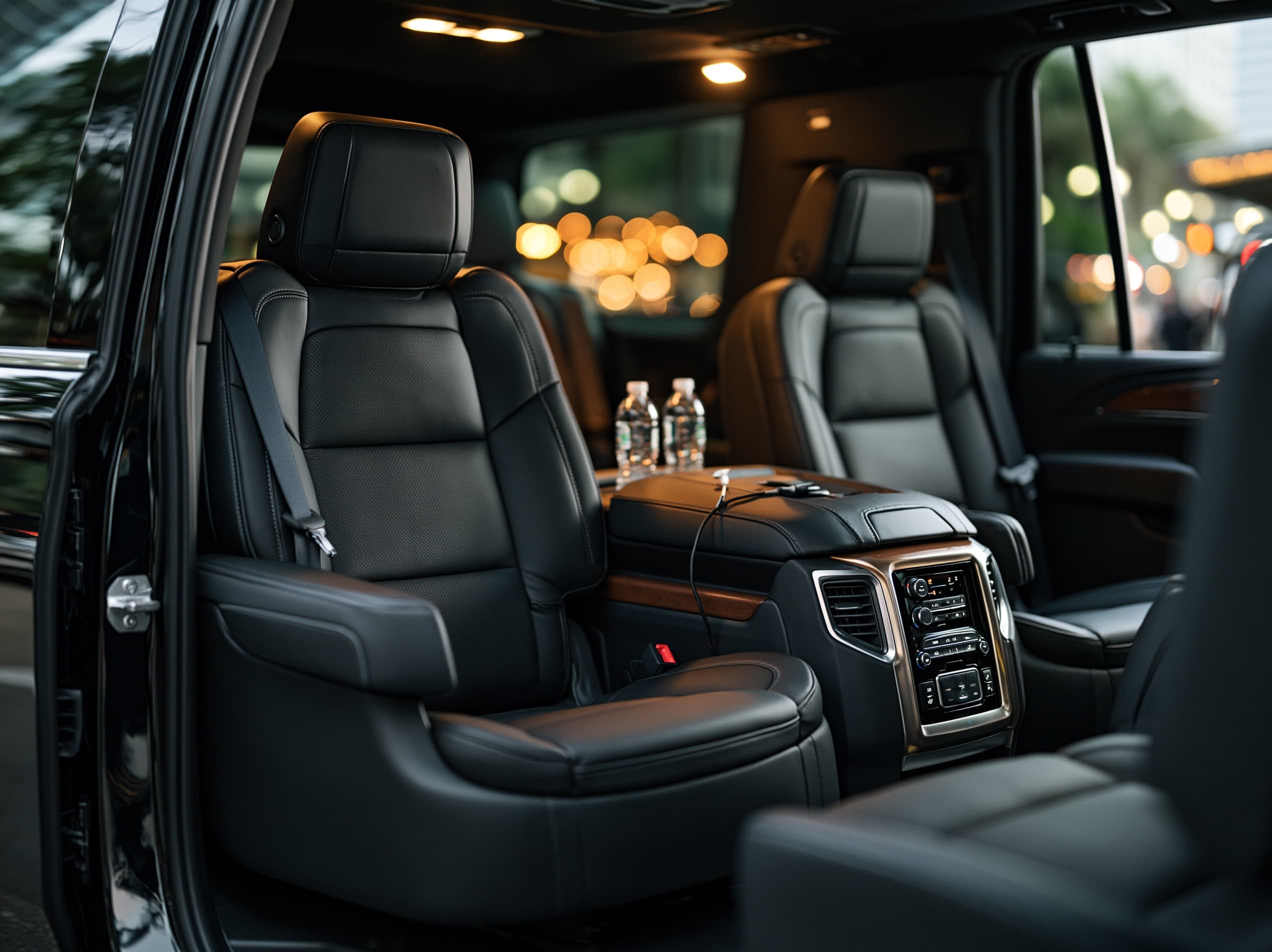 Yukon Denali premium passenger cabin